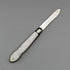 1912 British Antique White Pearl Handle Sterling Silver Blade Penknife William Needham